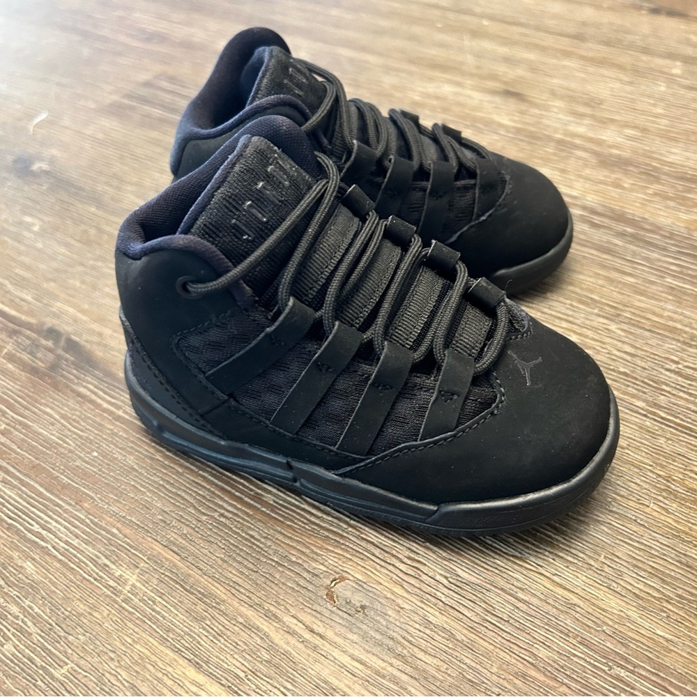 Nike Kids Black High-Top Sneakers